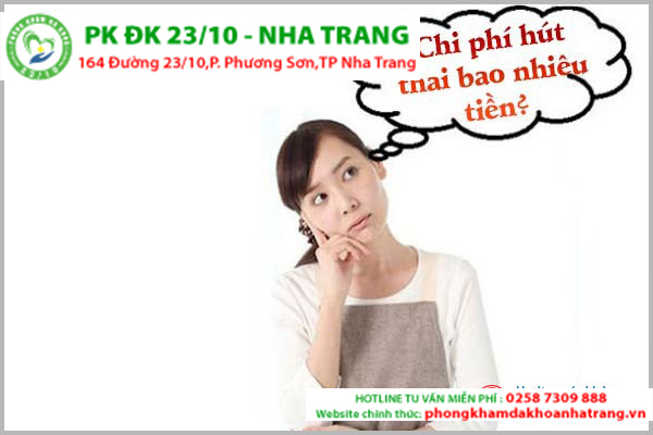 Chi phí hút thai là bao nhiêu?