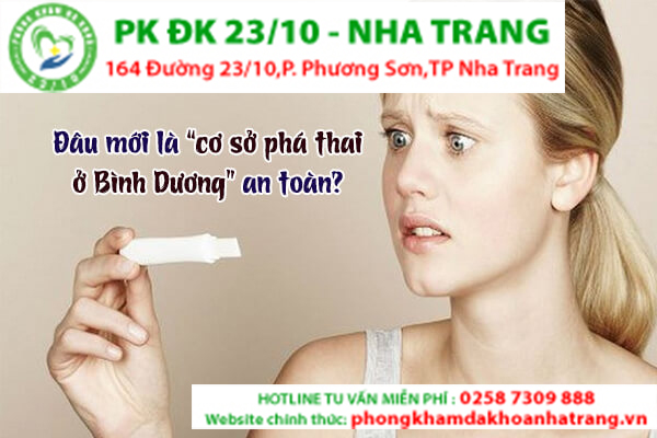 CƠ SỞ PHÁ THAI Ở NHA TRANG AN TOÀN NẰM Ở ĐÂU?