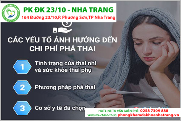 Chi phí đình chỉ thai là bao nhiêu?