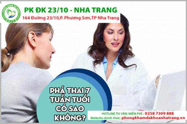 Phá thai 7 tuần tuổi bằng thuốc