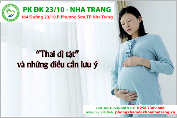 Thai dị tật nguyên nhân xuất phát từ đâu?