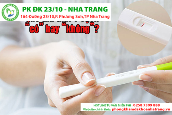 THỬ QUE THỬ THAI 1 VẠCH CÓ THAI KHÔNG?
