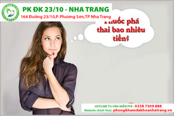 Thuốc phá thai bao nhiêu tiền?