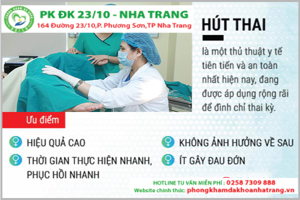 Phương pháp hút hiệu quả - không đau tại Đa Khoa Nguyễn Trãi - Thủ Dầu Một