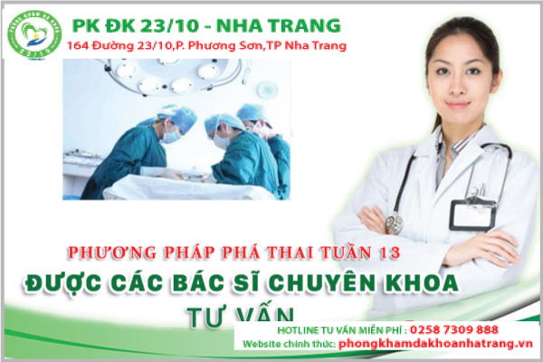 Sử dụng phương pháp nong, gắp để phá thai 13 tuần